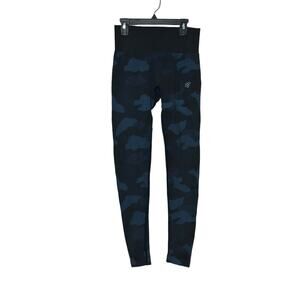 Jed North black blue camo cropped leggings size XS/S